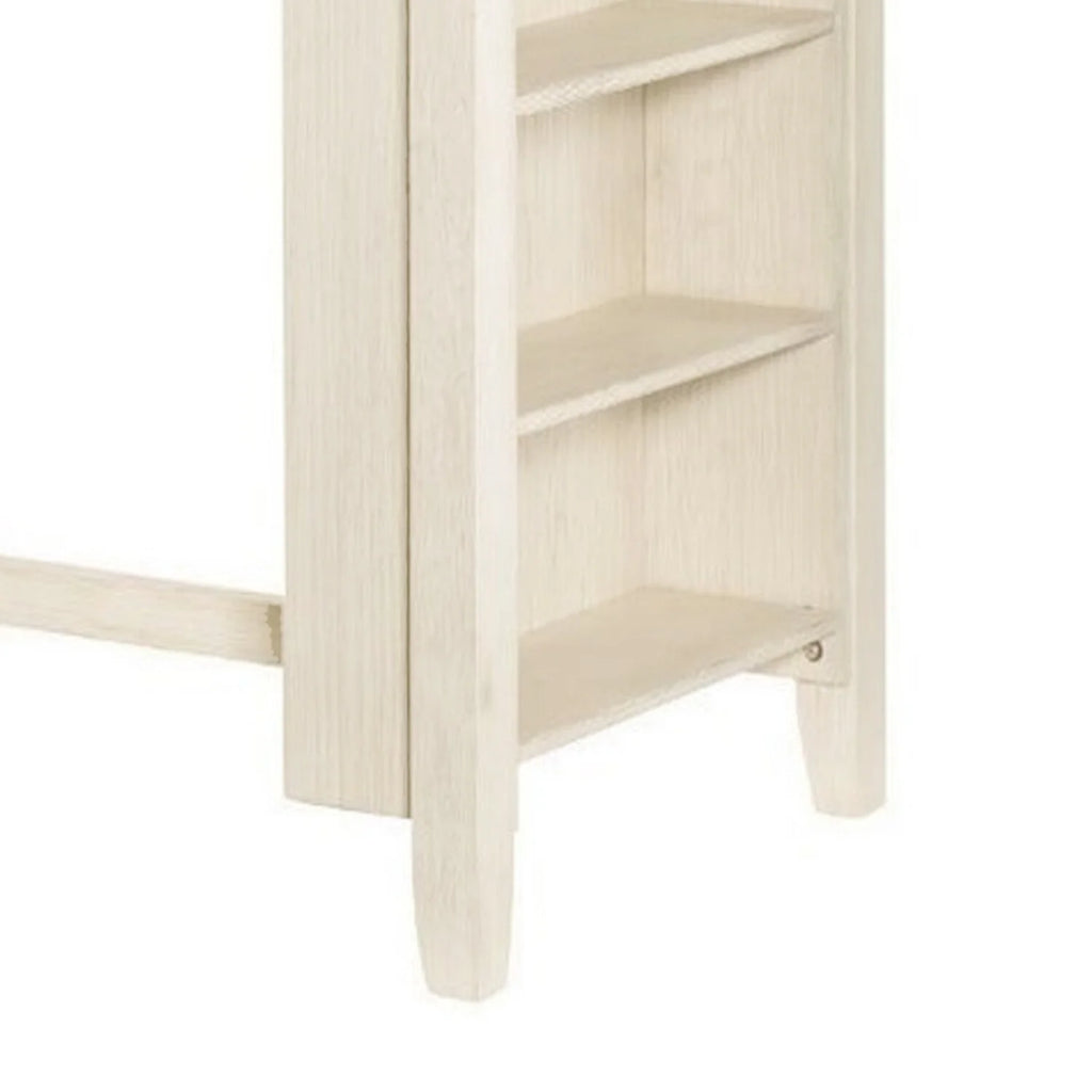 60 Inch 2 Tone Wood Counter Height Table M4802