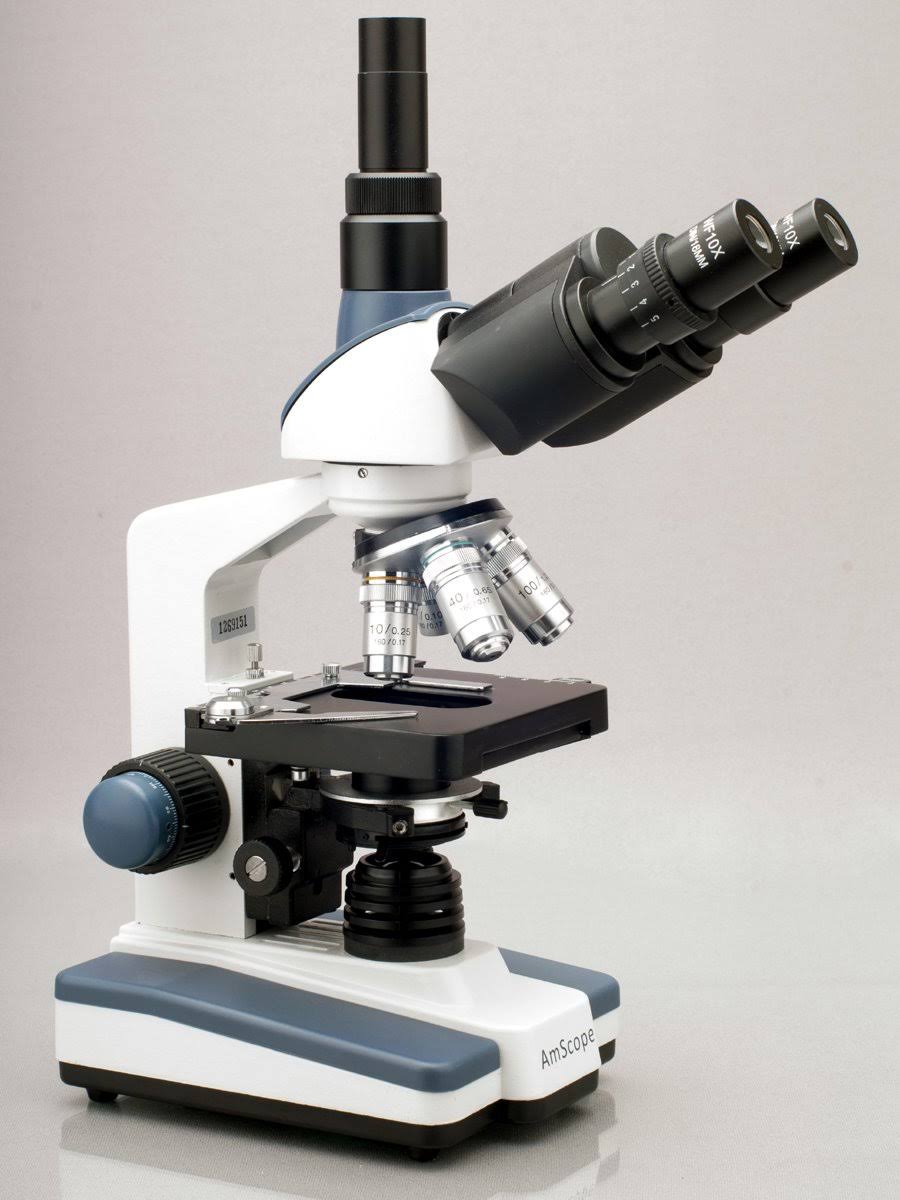 40X-1600X LED Trinocular Compound Microscope P8399