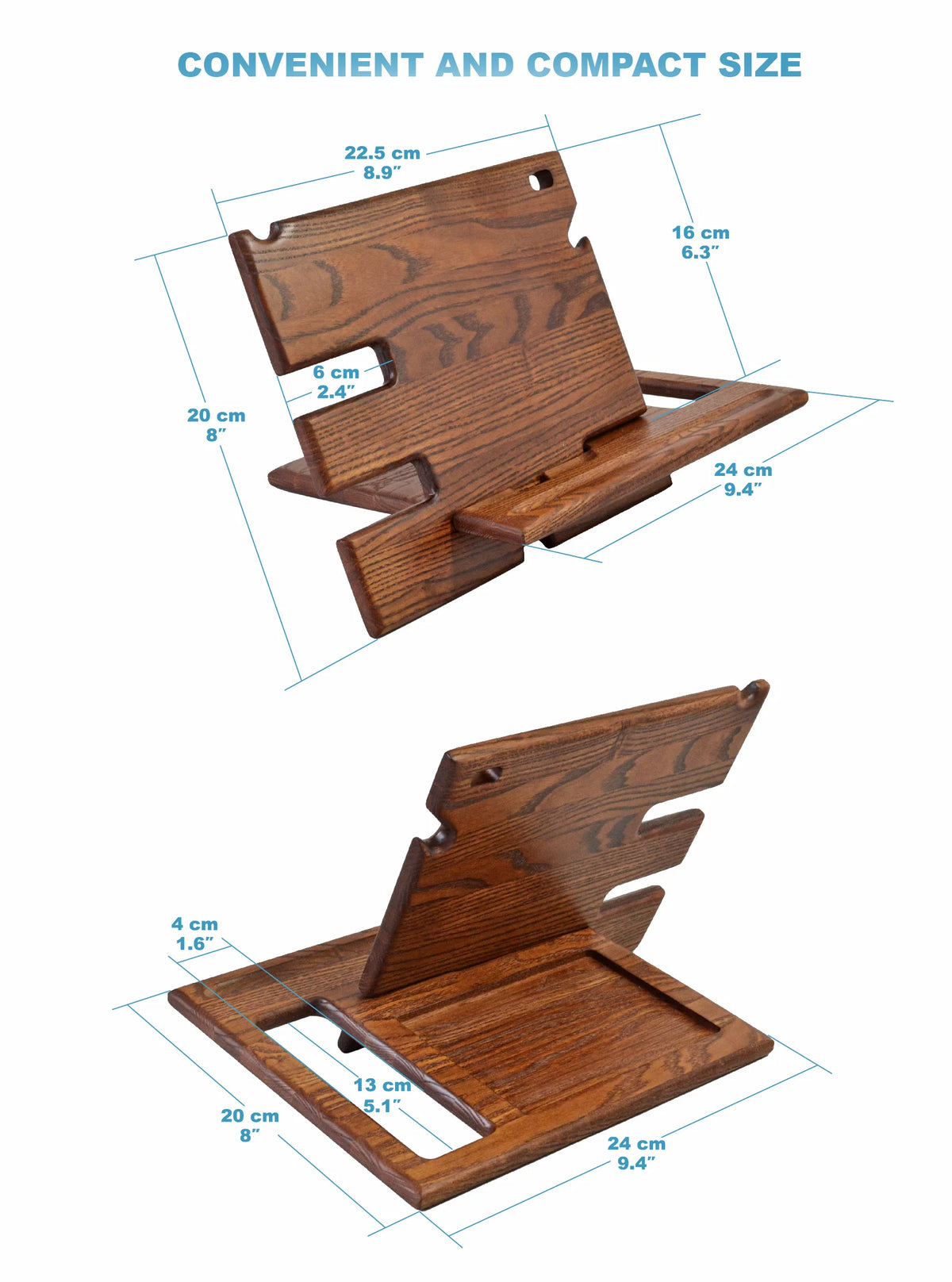 Wood Phone Docking Station Key Holder Wallet Stand Watch Organizer C84080
