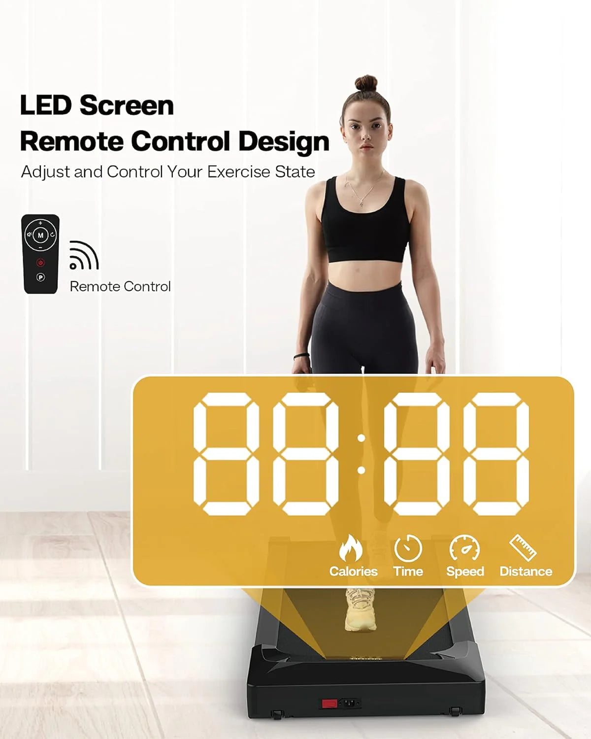 Portable Treadmill with LED Display N873019