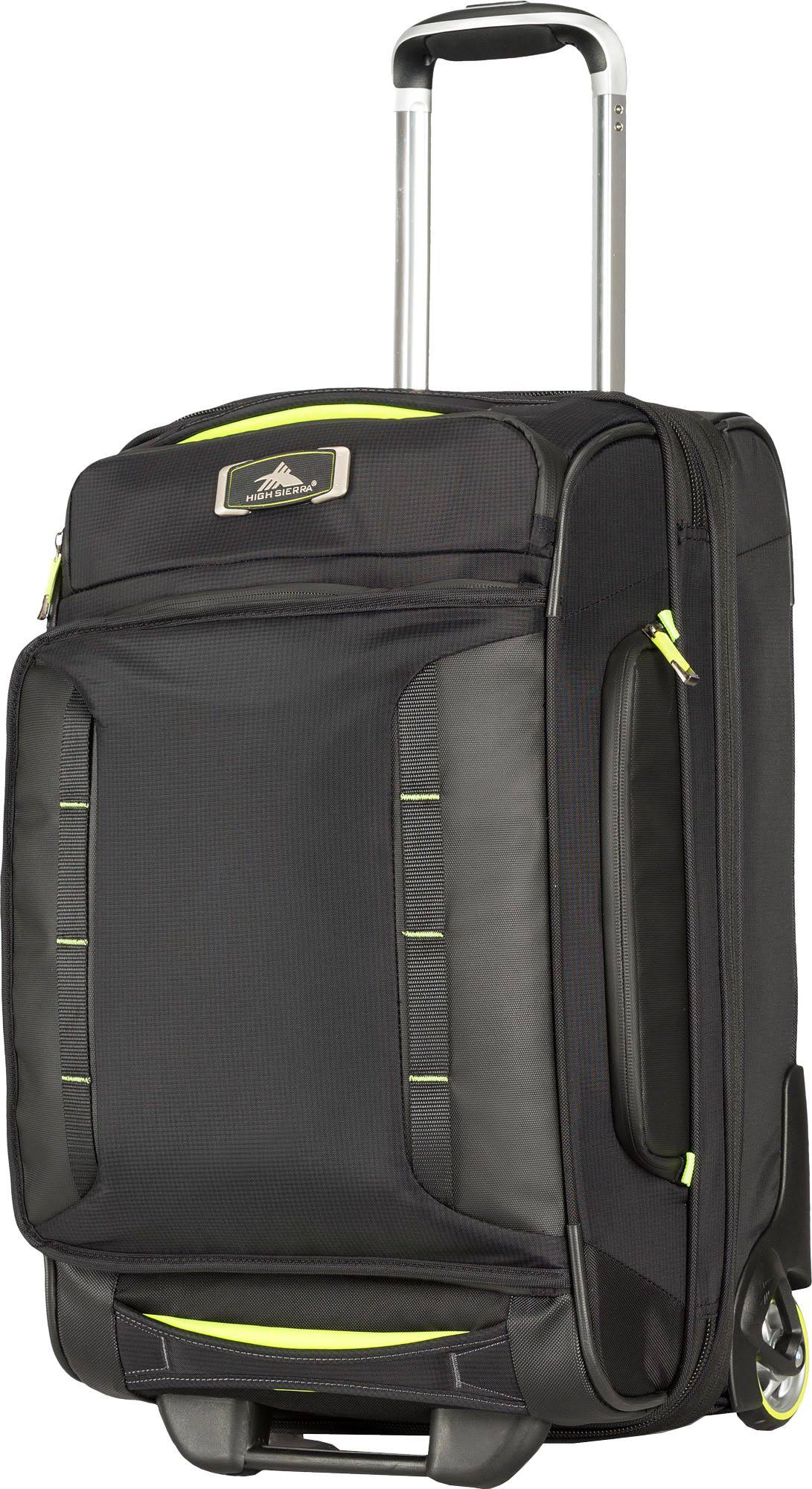 Black Wheeled Duffel Y6890