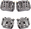 Semi-Loaded Calipers and Hardware Brake Kit L909