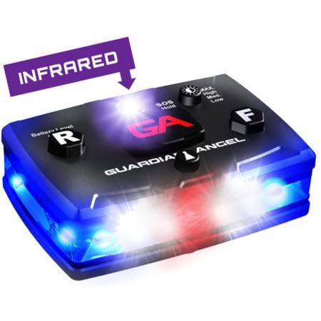 Infrared Hybrid Wearable Safety Light Black Casing G17714