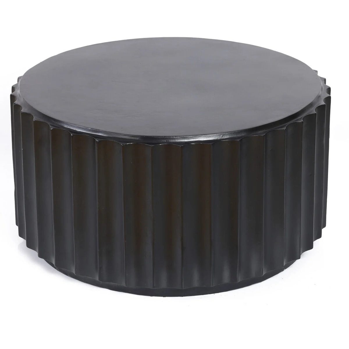 Black Round Coffee Table B1109