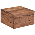Walnut Square Crate Riser R5586