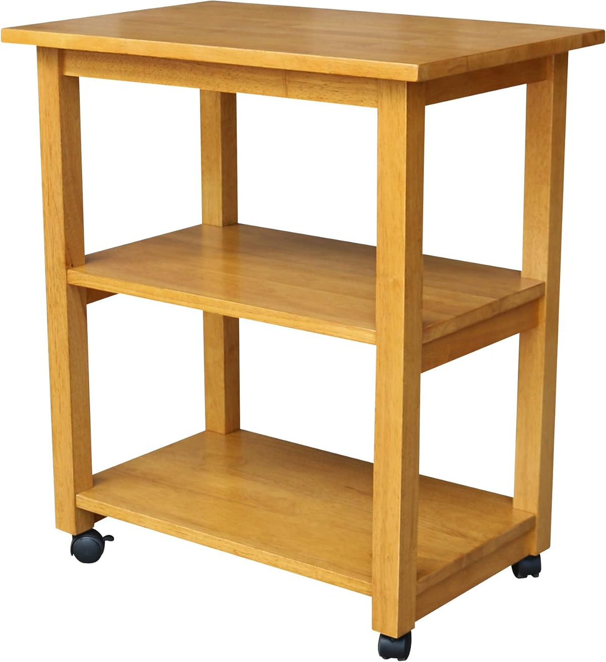 Oak Microwave Cart U596642