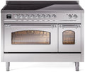 48 Induction Range with Electric Oven in Stainless Steel X4038