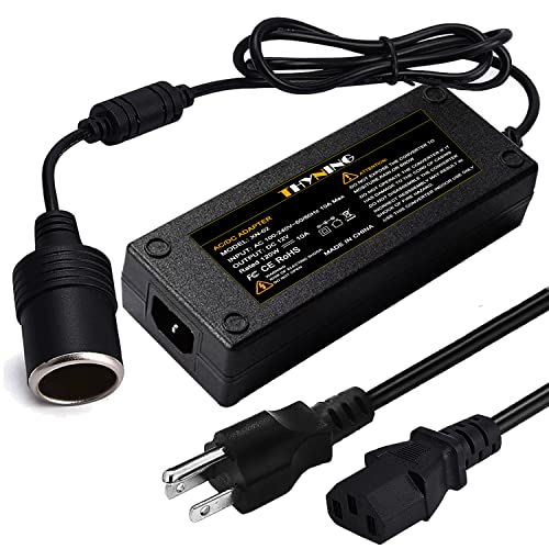 12V/5A 60W AC to DC Converter Car Outlet 110-240V to Cigarette Lighter Power Adapter J528724