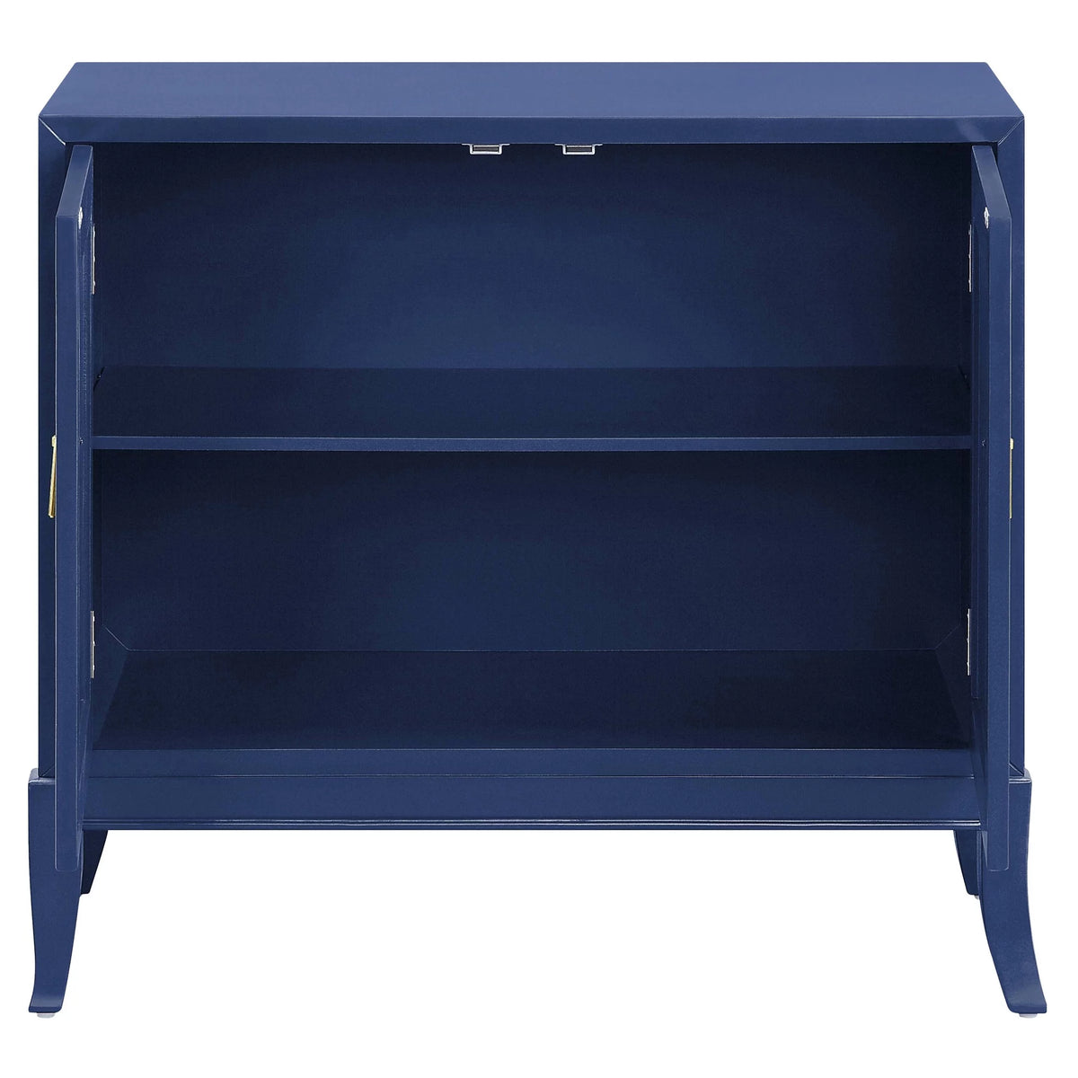 Blue Console Table with Door T685137