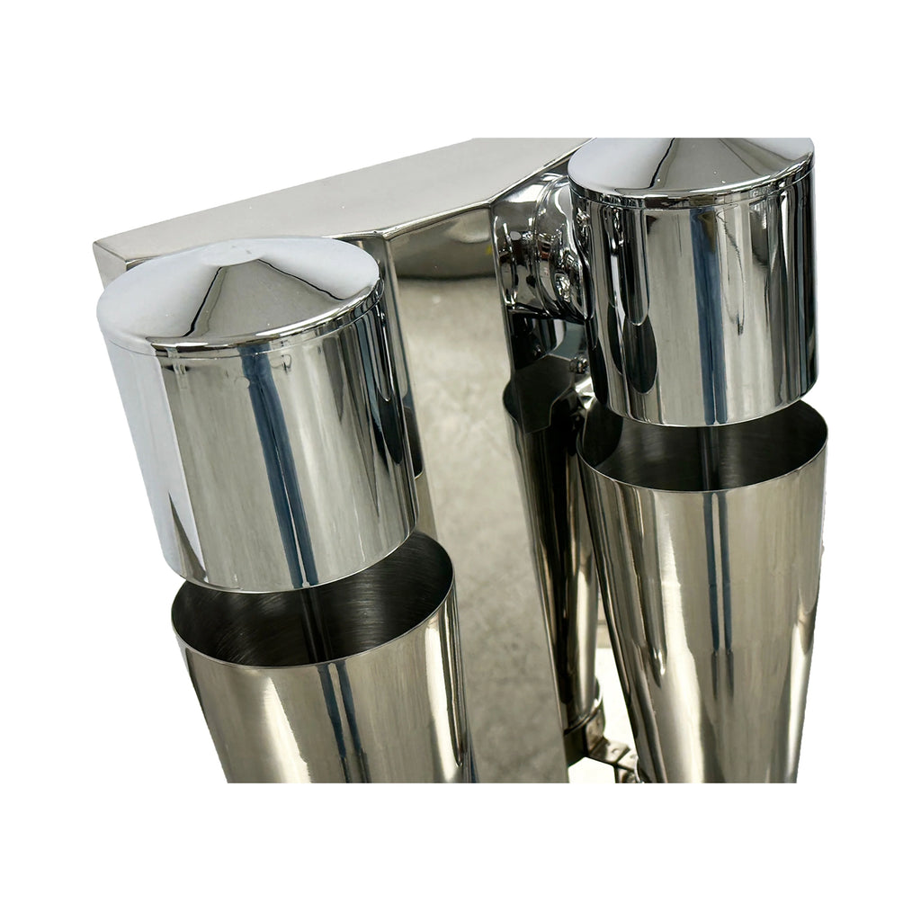 110V Stainless Steel Double Head Milk Shake Machine L4329