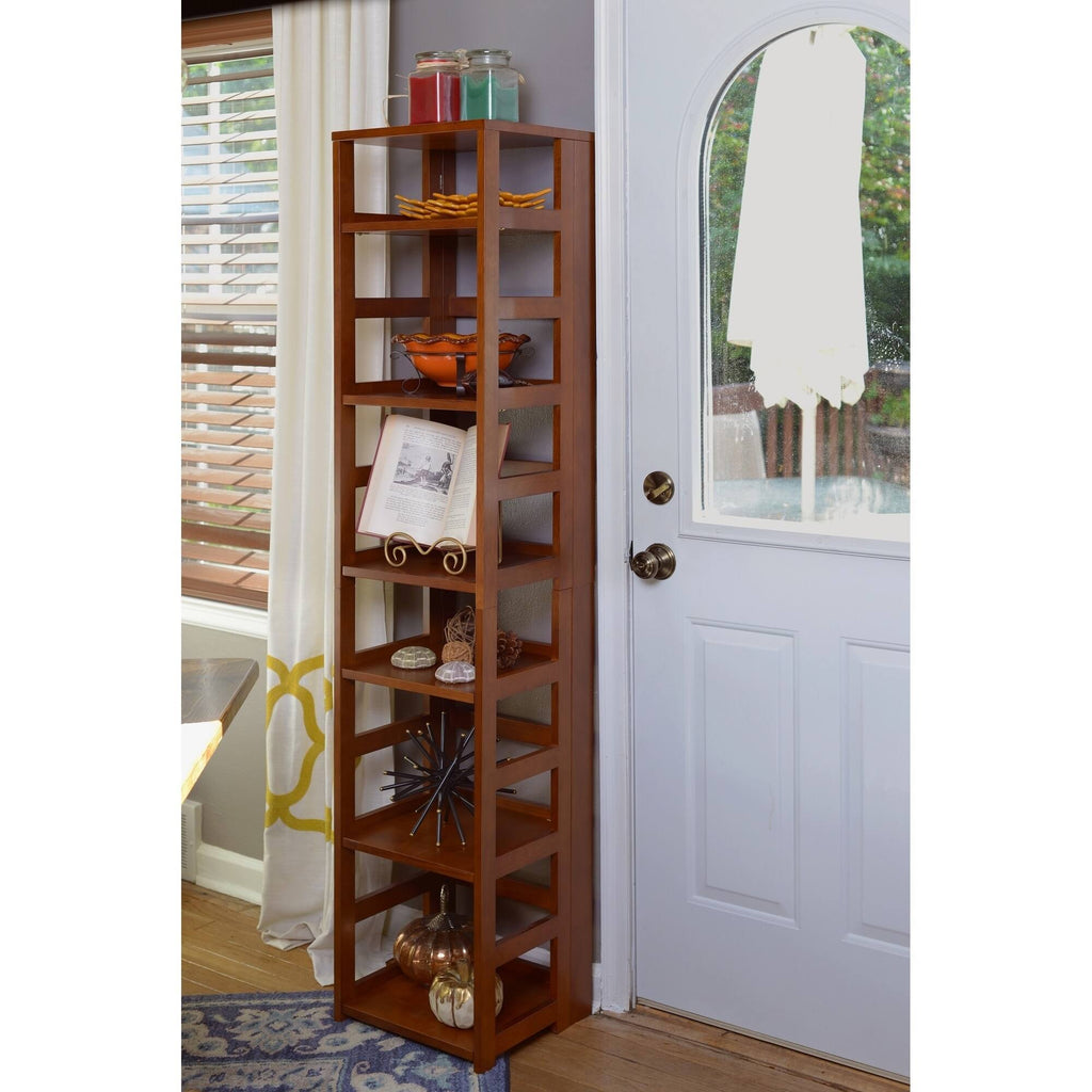 67-Inch Square Folding Bookcase L323153