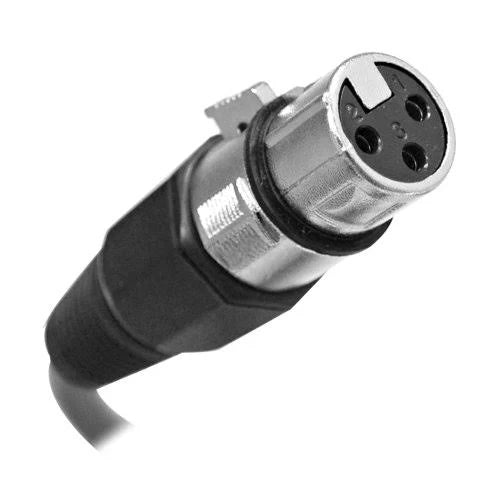 White 6 Pack 100 Foot XLR Microphone Cables I715016
