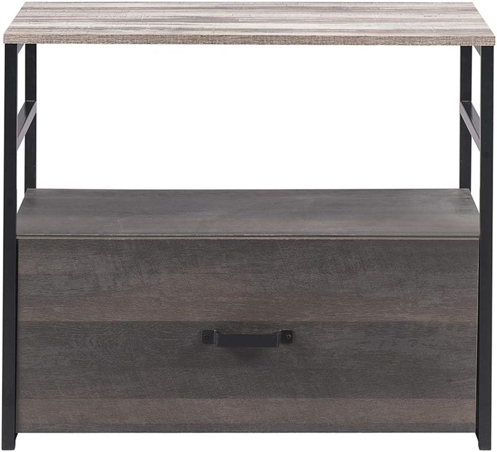 Lateral File Cabinet with Shelf and Drawer W8841