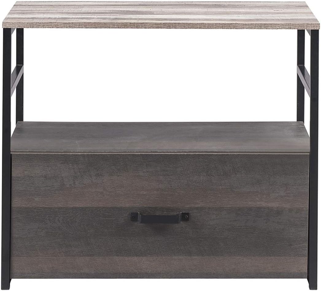 Lateral File Cabinet with Shelf and Drawer W8841