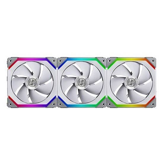White 120 mm Case Fan Pack of 3 J876552