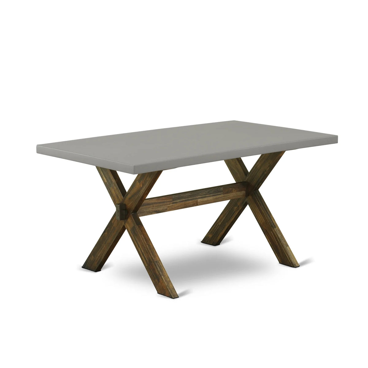 6-Pc Dining Table Set with Bench and Parson Chairs Q980