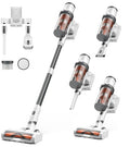 Cordless Vacuum Cleaner, 550W 45Kpa, 60Mins Runtime, 1.6L Dust Cup M749