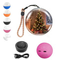White 2.7" Crystal Ball Video Player Lamp V5302