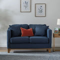 Navy Upholstered Loveseat N403279