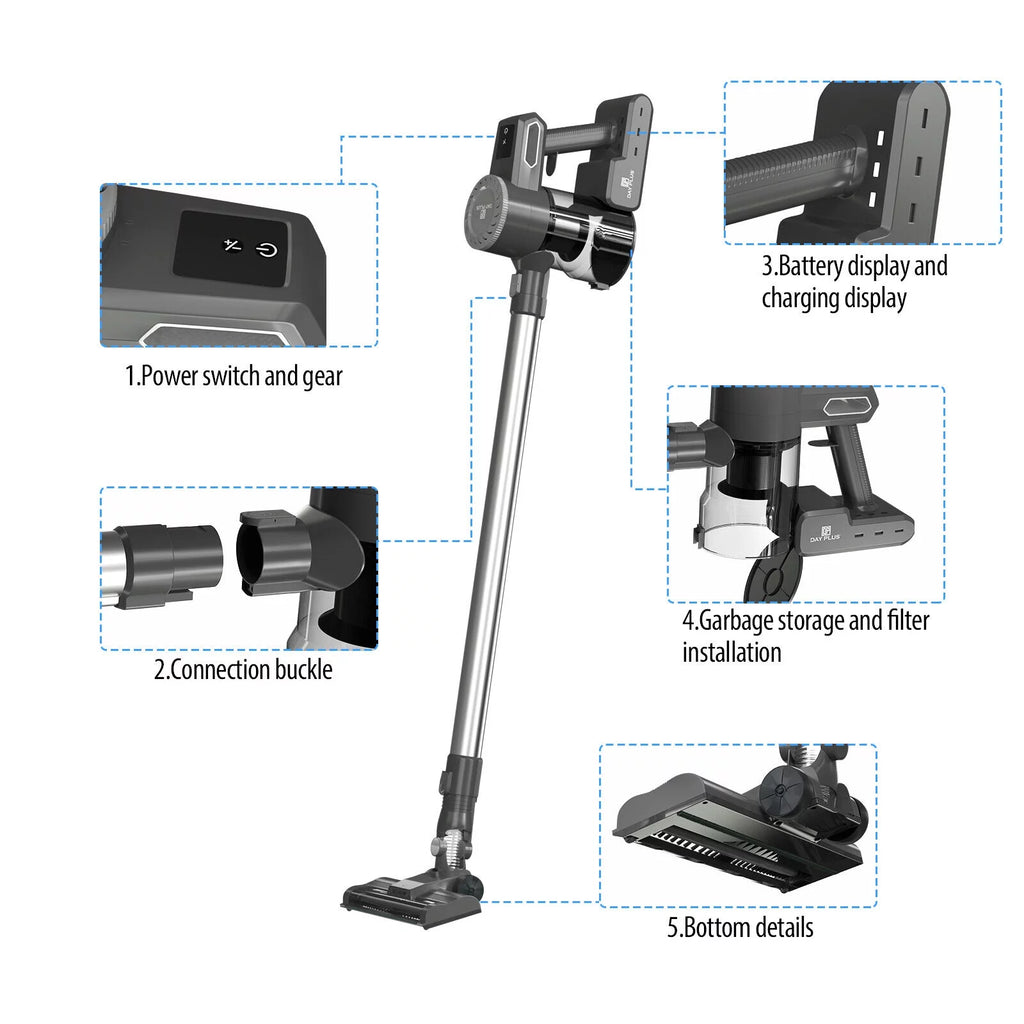 Cordless Stick Vacuum Cleaner C498