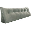 Large Velvet Wedge Pillow S791