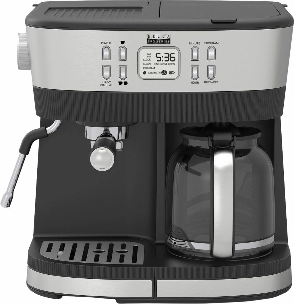 19-Bar Espresso and 10-Cup Drip Coffee Maker C287