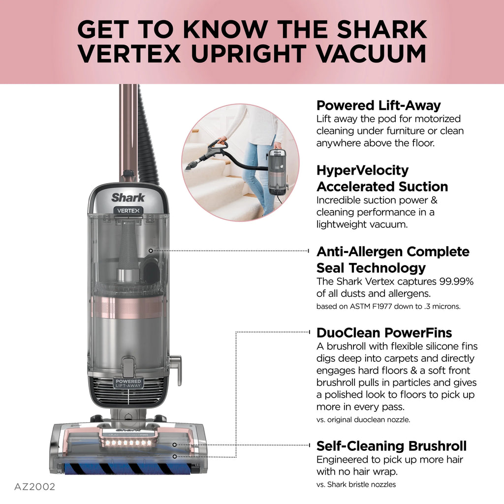 Upright Vacuum with Self-Cleaning Brushroll J382719