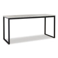 63 Inch Faux Concrete Melamine Top Home Office Desk T444852