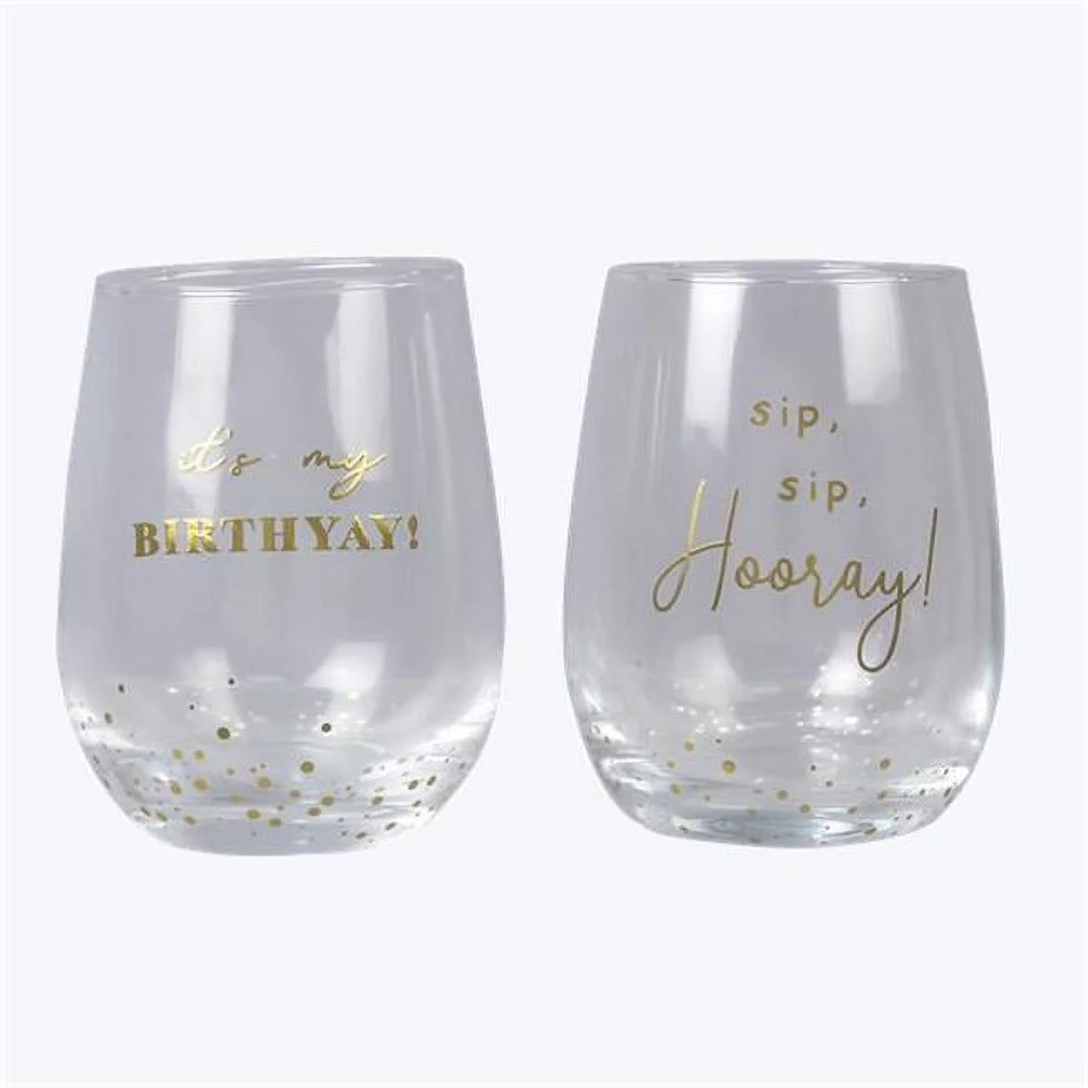 Birthday Wine Glass Q98719