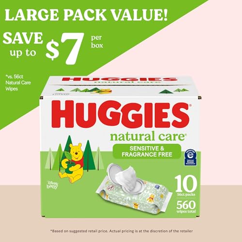 Unscented Hypoallergenic Baby Wipes, 768 Wipes Total R763444