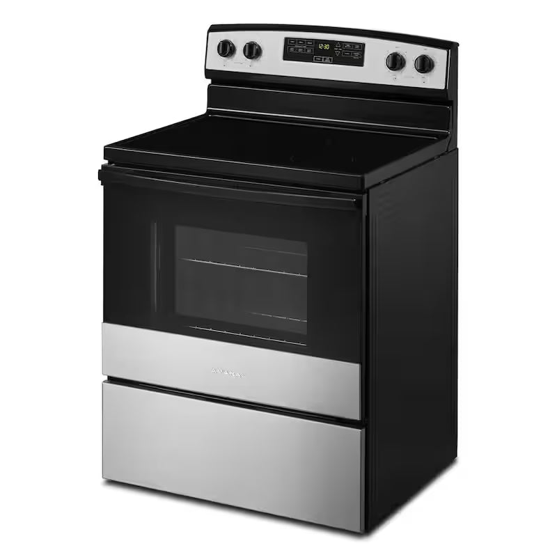 4-Element Freestanding Electric Range in Stainless Steel E7413