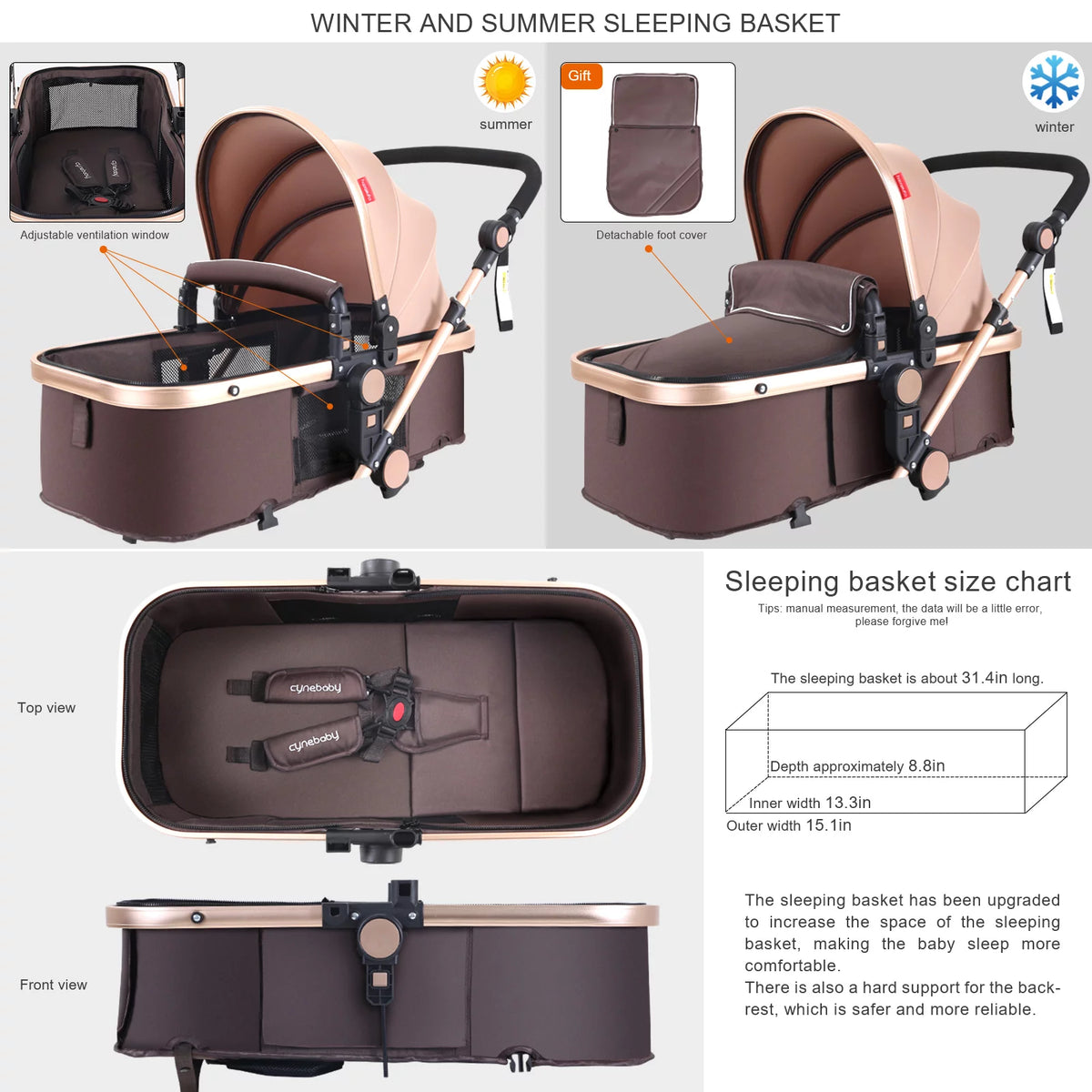 Newborn Infant Toddler Stroller P8061