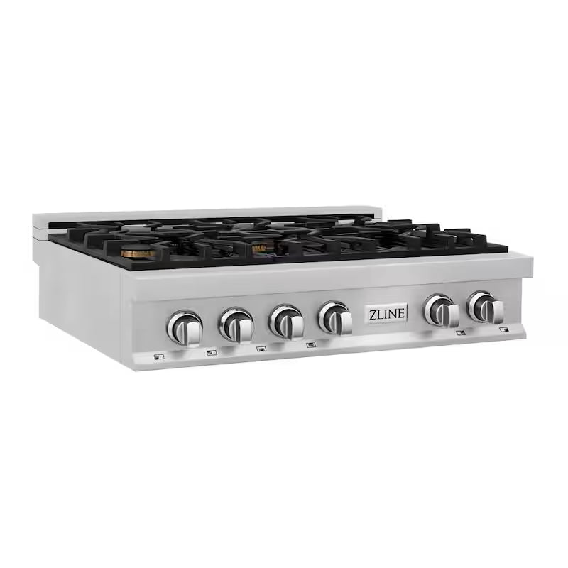 6 Burner Gas Cooktop with Griddle R552