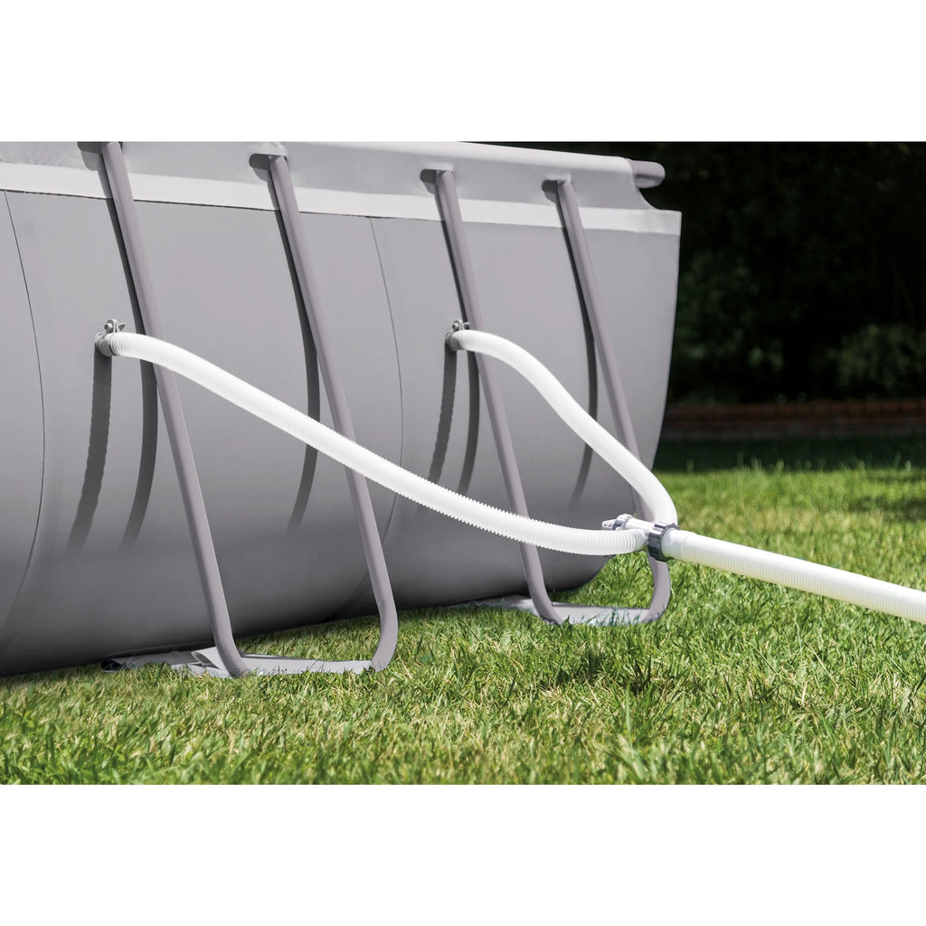 18ft x 9ft x 52in Rectangular Above Ground Pool with Pump D289