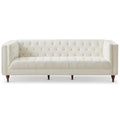 Beige Boucle Fabric Sofa J9711