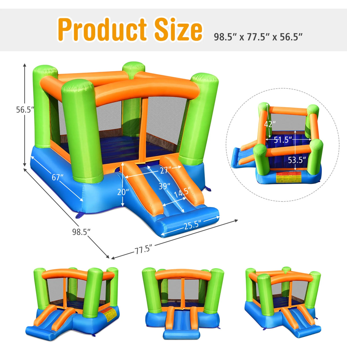 Inflatable Bounce House O142