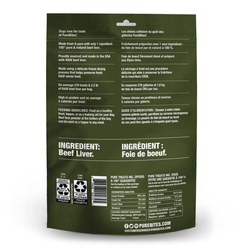 Freeze Dried Beef Liver Dog Treats Z5283