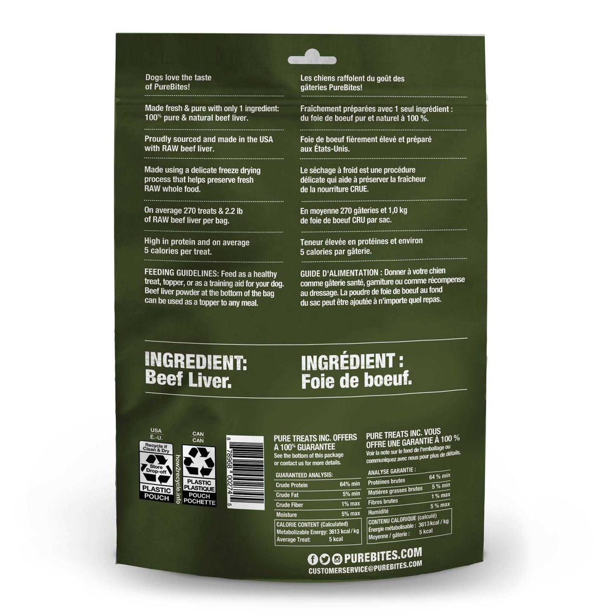 Freeze Dried Beef Liver Dog Treats Z5283