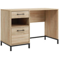 Engineered Wood Desk in Charter Oak Finish E3798