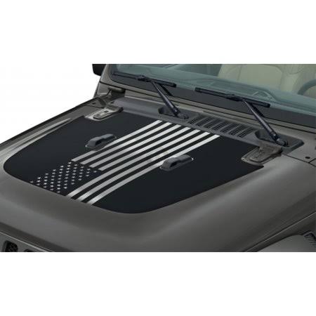 Low Gloss Black Hood Graphic K55778