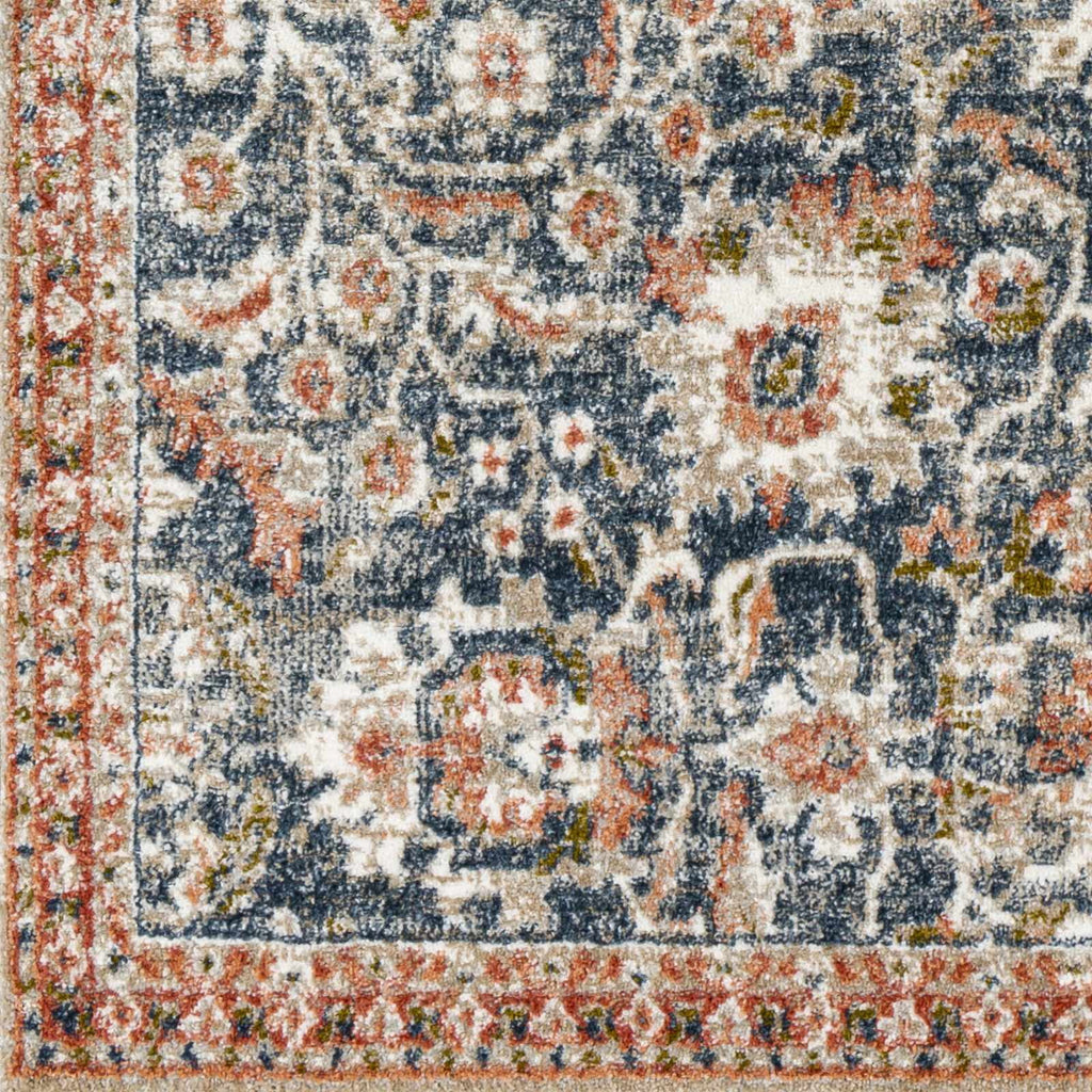 White Multi Gray Area Rug B882