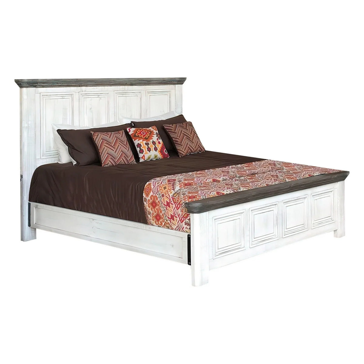 King Size Bed with Headboard and Footboard G877