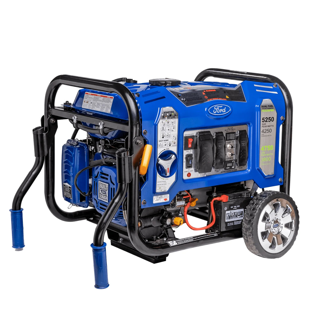 5,250-Watt Dual Fuel Portable Generator U5228