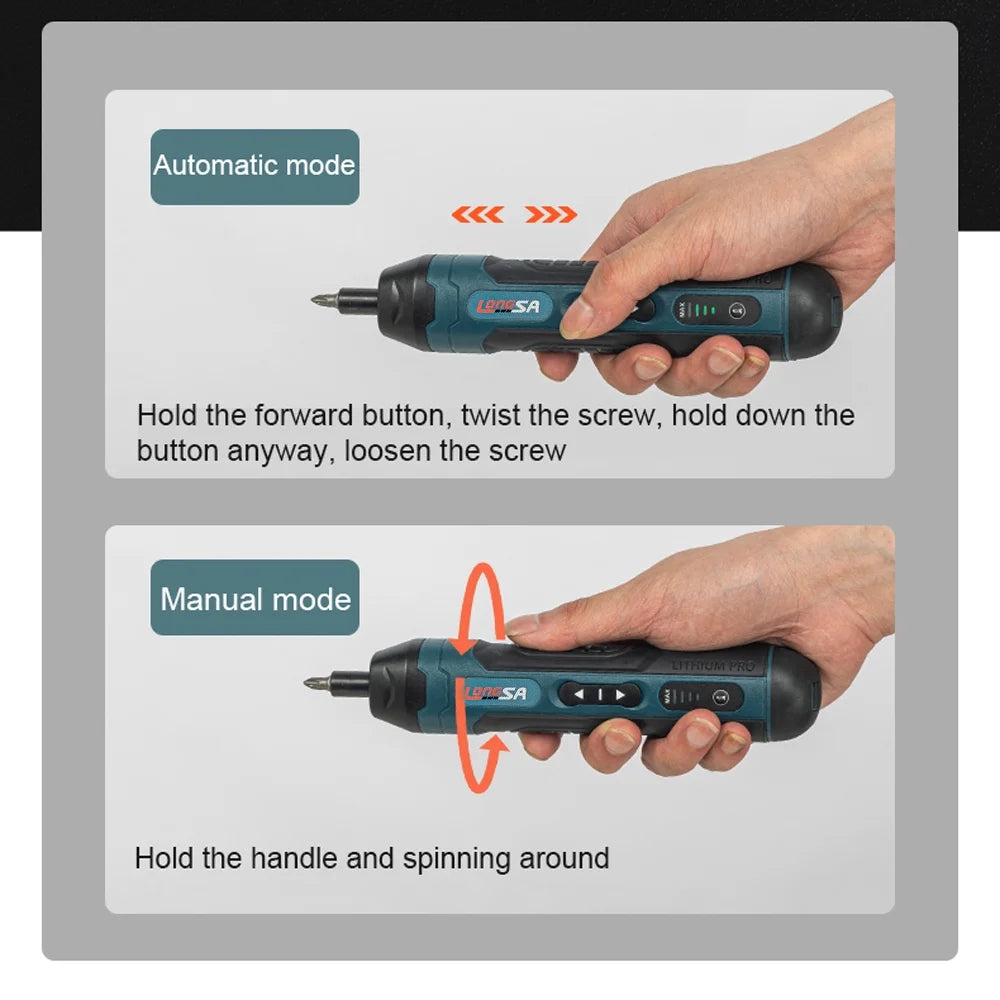 Electric Screwdriver Kit with Metal Bits M280674