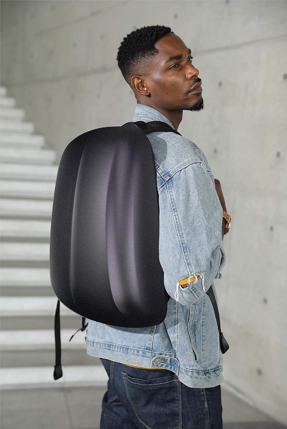 Hard Shell Waterproof Motorcycle Backpack Z7631