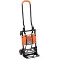 Orange Multi-Position Folding Hand Truck and Cart X48824