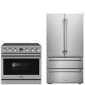 36 Electric Range and Refrigerator R52580