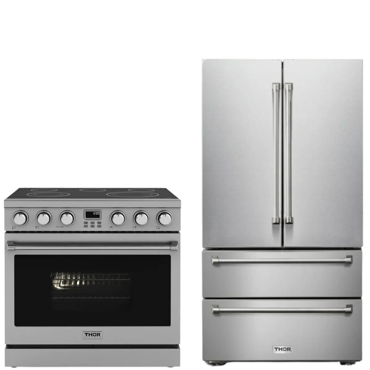 36 Electric Range and Refrigerator R52580