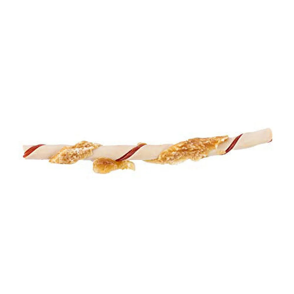 Twist Sticks Chews Wrapped with Real Chicken 50 Count O383