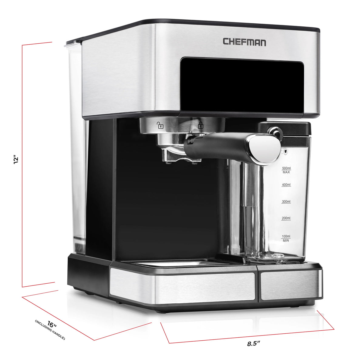 6-in-1 Espresso Machine with Milk Frother S5844